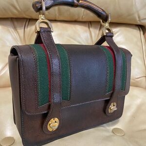 RARE Vintage Gucci Lunch Box NEEDS TLC *See all pics*